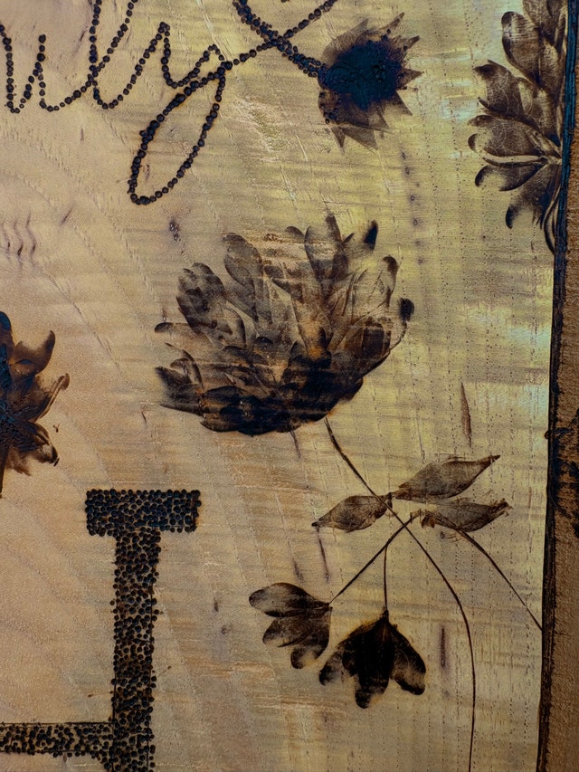 Personalizable Live Edge HOME Sign - photo 3