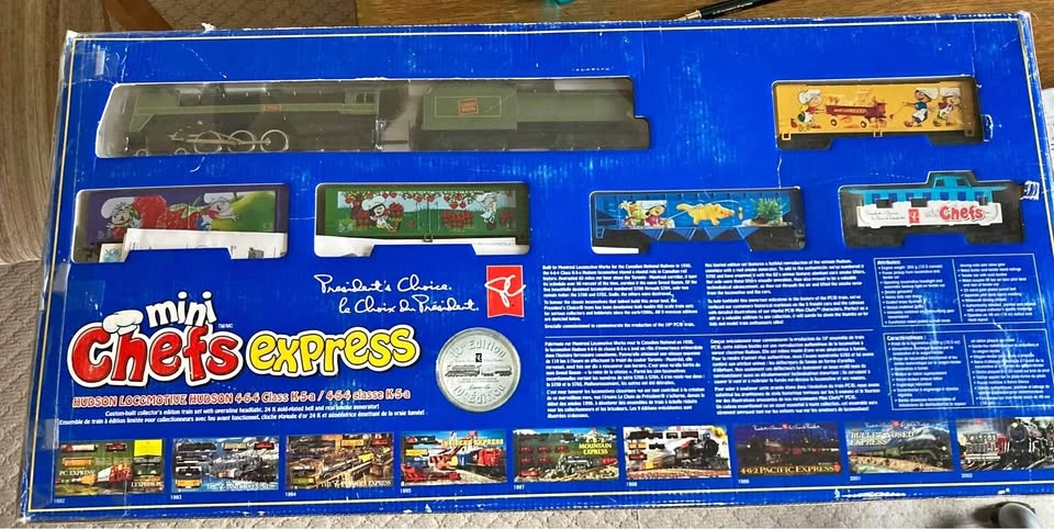 Vintage Train President’s Choice 10th Edition Mini Chefs Express