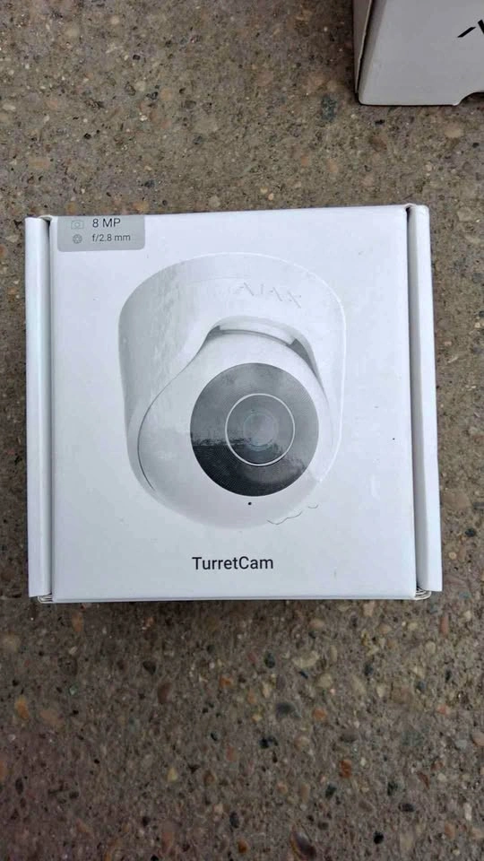 Ajax TurretCam 8MP 2.8mm Security Camera