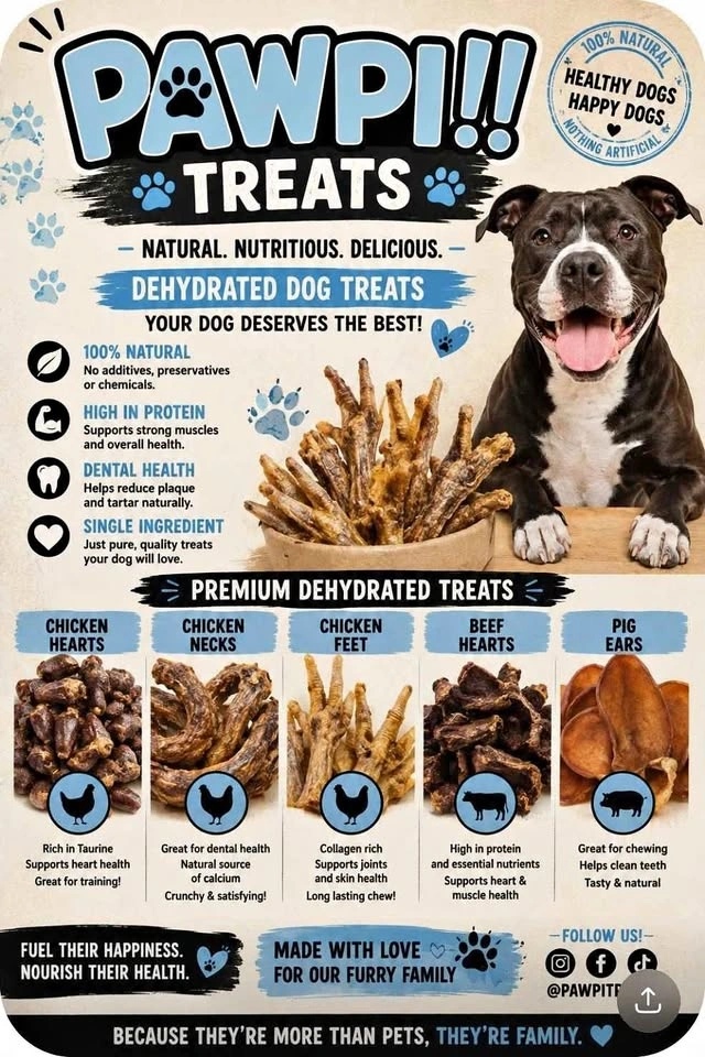 PREMIUM DEHYDRATED TREATS