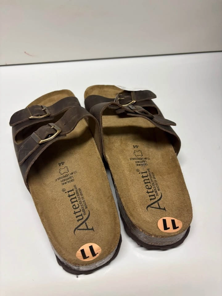 NWT Autenti Men’s Genuine Leather Sandals Size 11- Made in Spain - photo 4