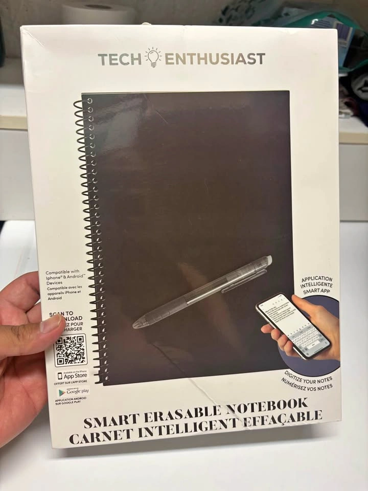 NEW Tech Enthusiast Smart Erasable Reusable Notebook Set