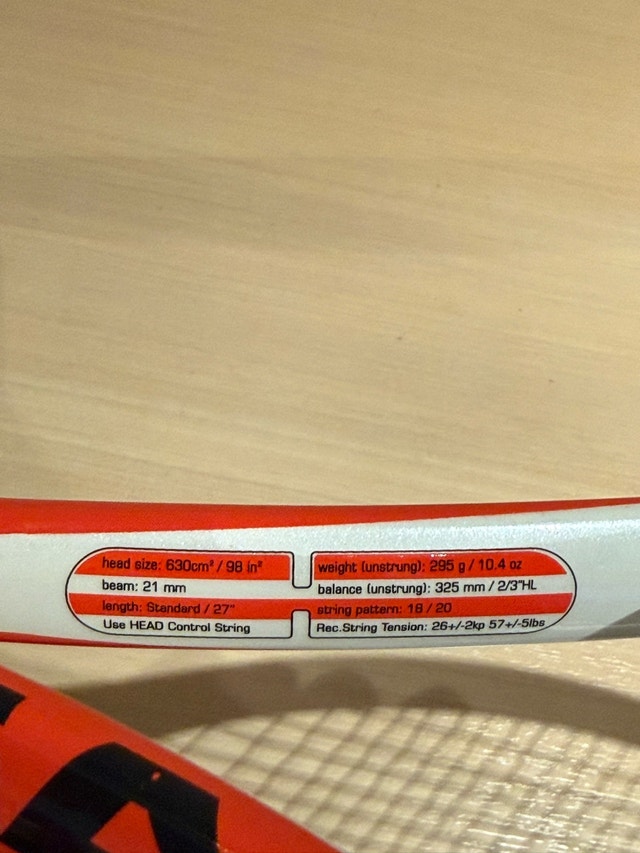 HEAD Microgel Radical Tennis Racquet Racket - photo 5