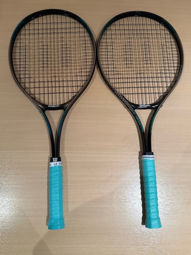 Wilson High Beam 110 Tennis Racquets Rackets - New Grips