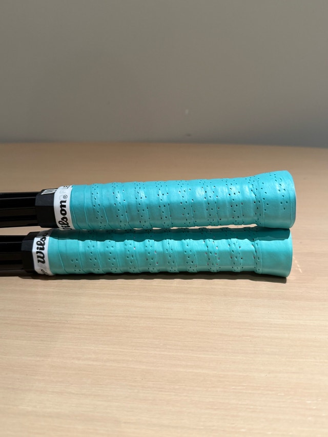 Wilson High Beam 110 Tennis Racquets Rackets - New Grips - photo 4