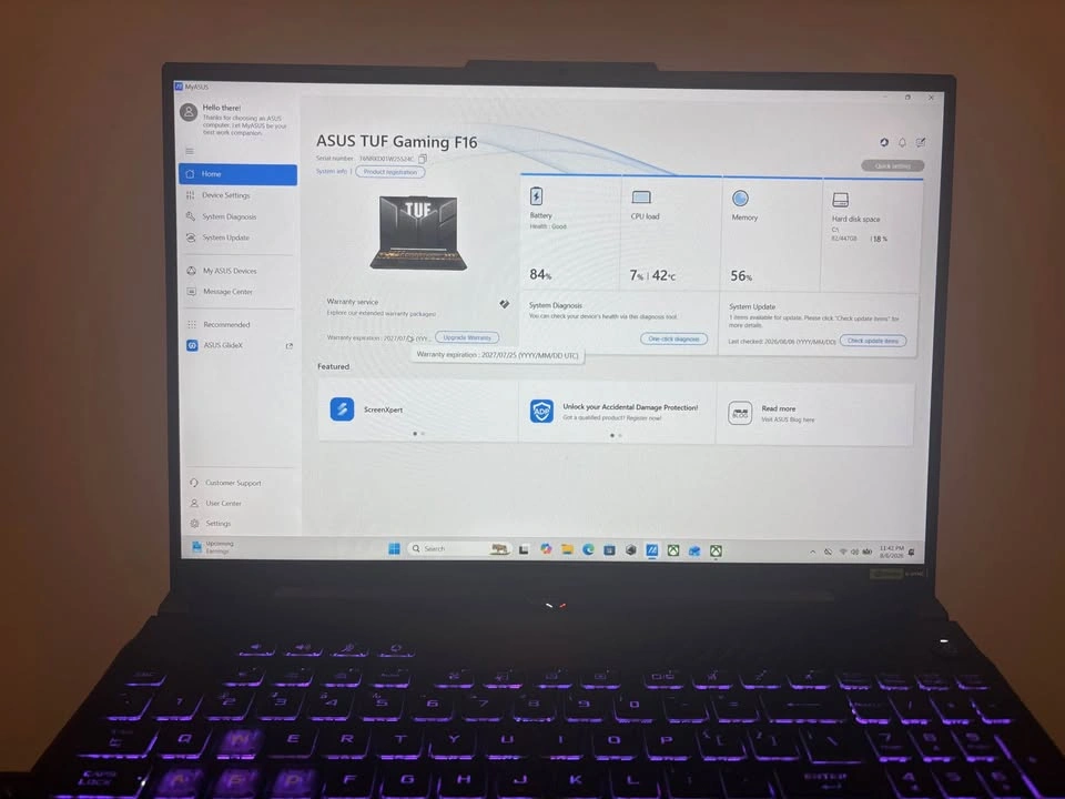 ASUS TUF F16 RTX 4050 - photo 5