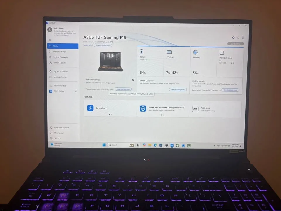 ASUS TUF F16 RTX 4050 - photo 5