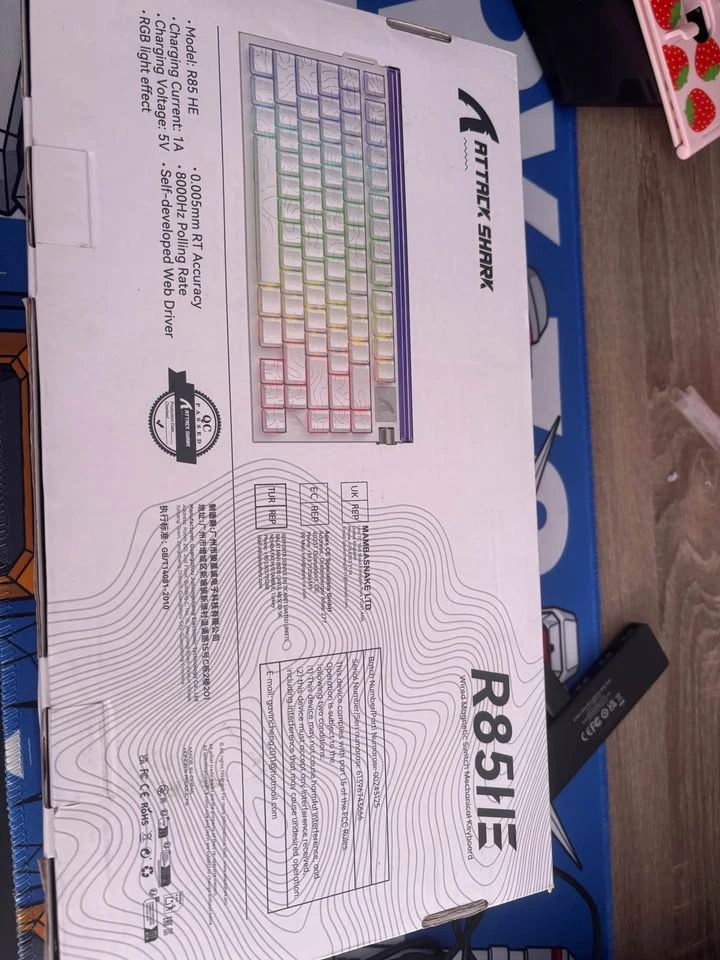 ATTACK SHARK R85HE GAMING KEYBOARD WIRED - photo 4