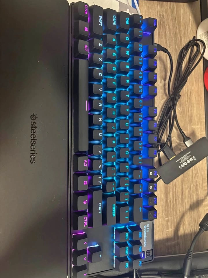 STEEL SERIES APEX PRO TKL GEN 3 WIRED KEYBOARD
