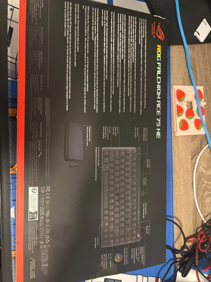 ASUS ROG FALCHION ACE 75 HE WIRED KEYBOARD - photo 5