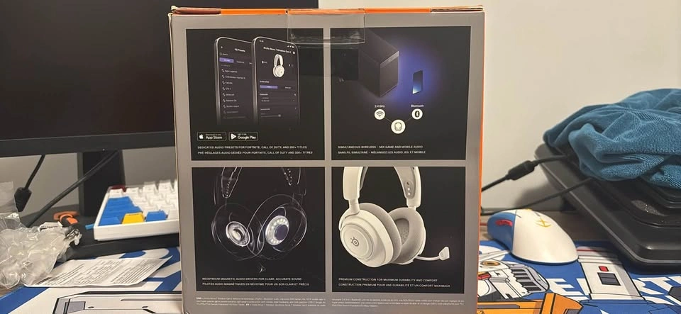 STEELSERIES ARCTIS NOVA 7 WIRELESS HEADPHONE - photo 2