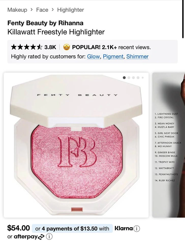 Fenty beauty