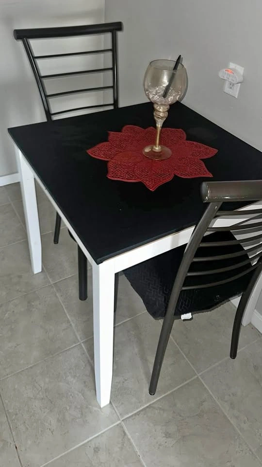 2 seater Dining room table and chairs