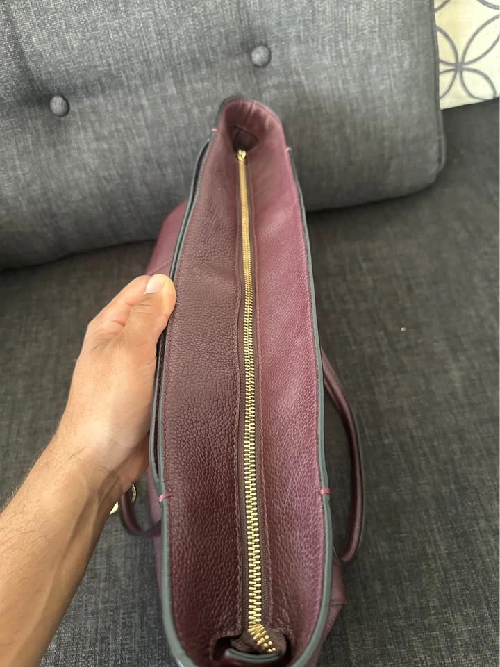 Coach tote bag burgundy - photo 5