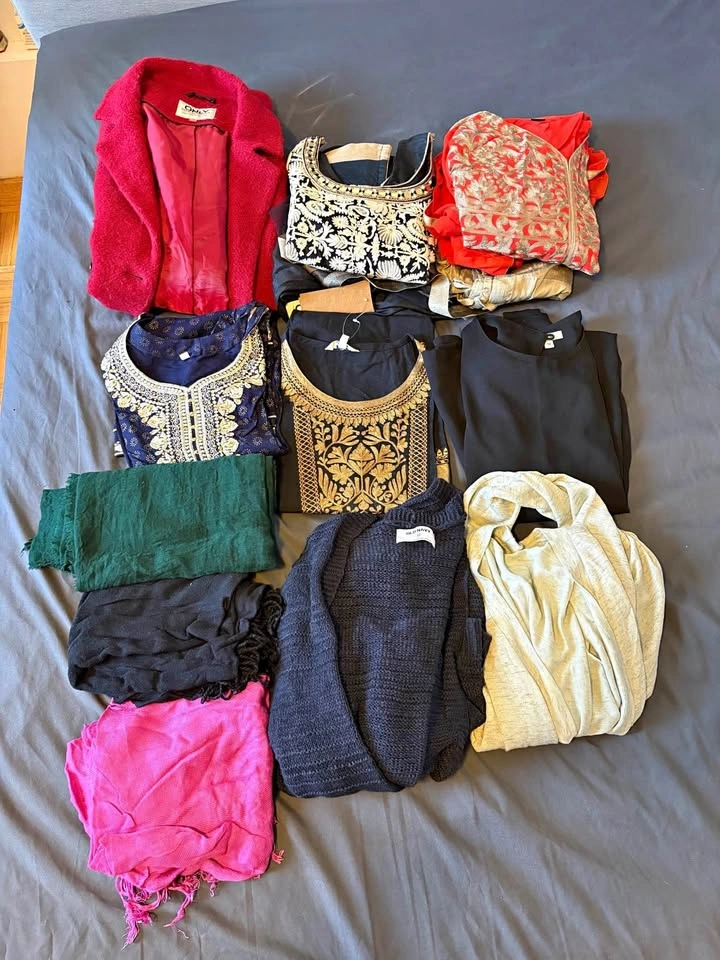 Women's Clothing Bundle - Indian Ethnic Wear, Scarves, Shrugs