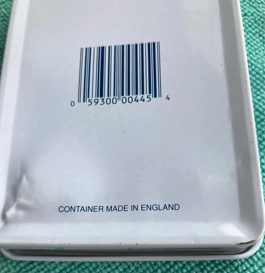 Retro Player’s Light Navy Cut Cigarette Tin - Made In England - photo 4