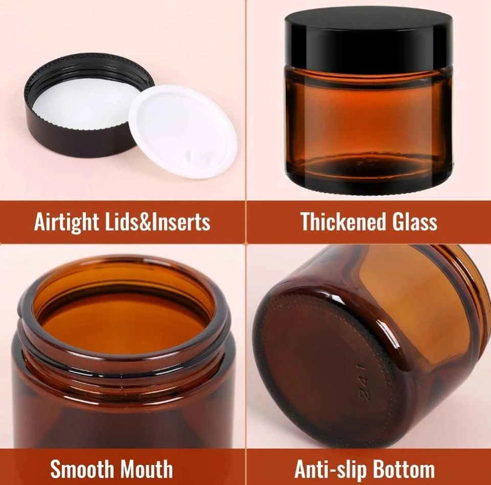 2 oz Amber Glass Jars - 24 Pack - photo 5