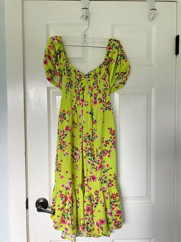 Women’s multicolour floral dress size small - Paisley Sky