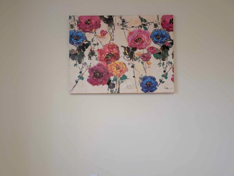 Floral Canvas Art Painting - photo 2