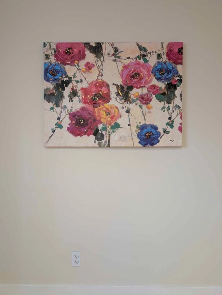 Floral Canvas Art Painting - photo 3