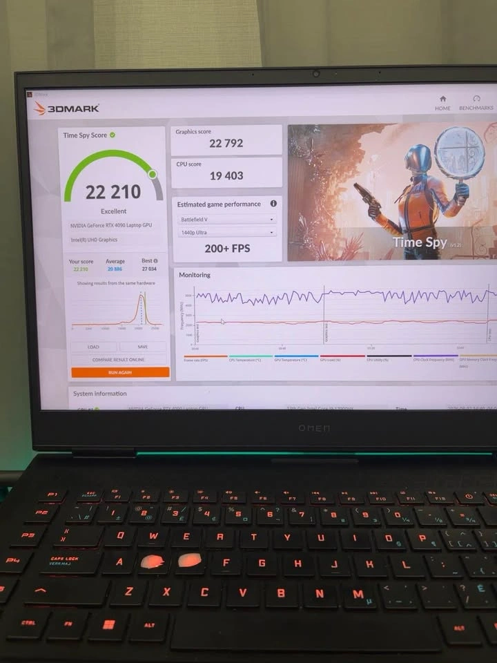 RTX 4090 HP Omen 17 - photo 5
