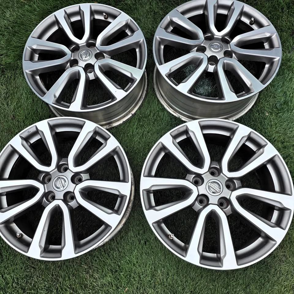 18 inch Nissan OEM alloy rims 5x114.3 Made by Enkei