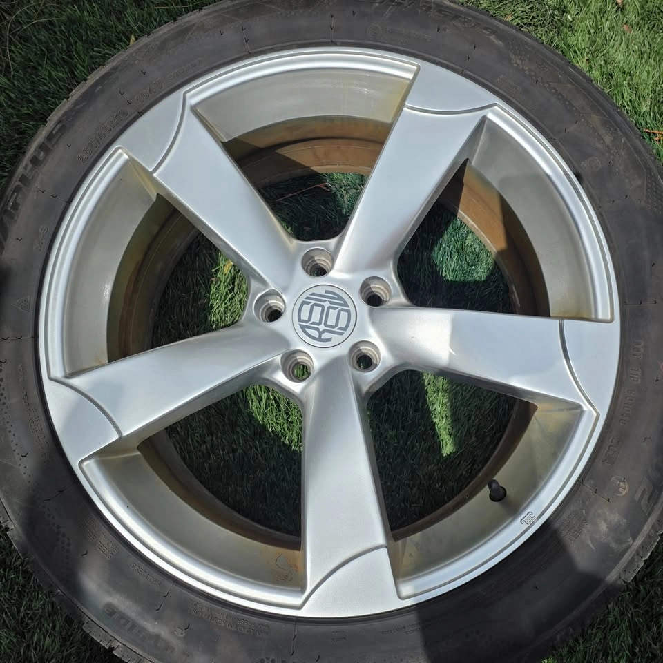 255/45/19 Aplus winter tires with alloy rims 5x112 - photo 4