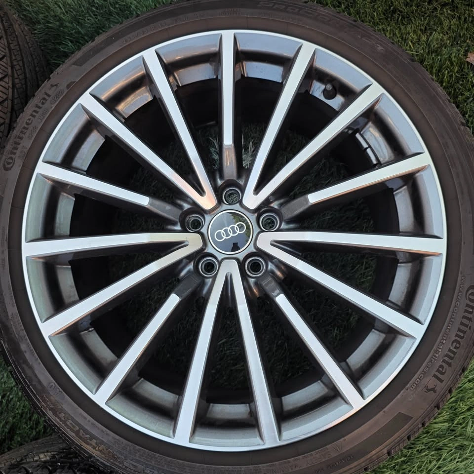 255/35/19 Continental All-Season Tires with Audi OEM Rims - photo 5