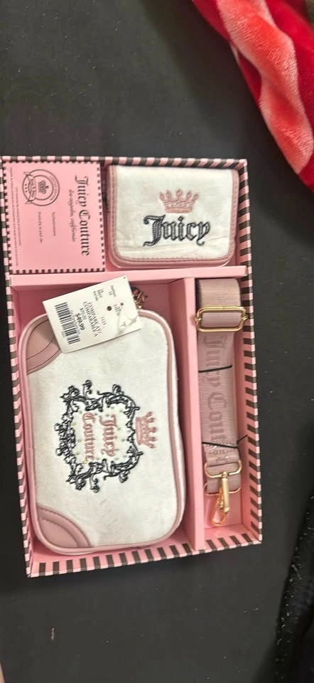 Juicy Couture Crossbody Bag and Wallet Set