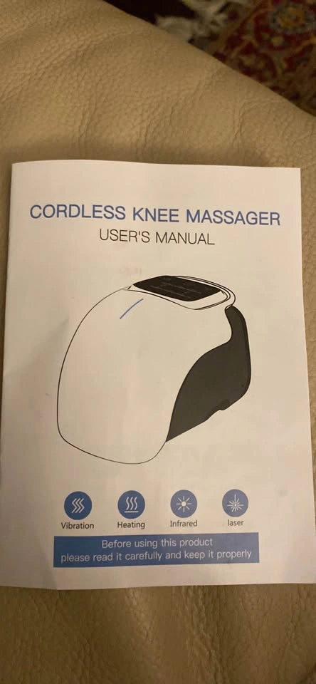 Cordless Knee Massager for Pain Relief - photo 3