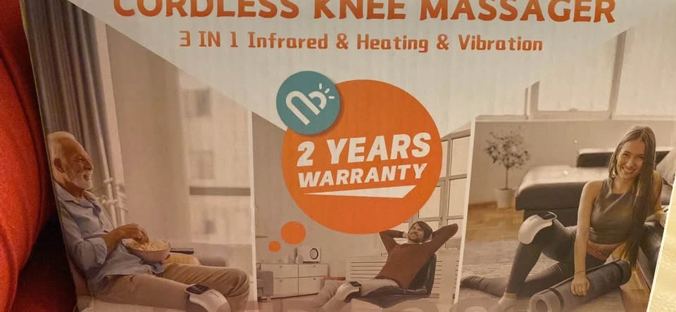Cordless Knee Massager for Pain Relief - photo 4