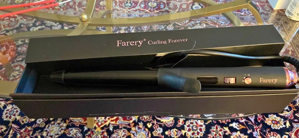 Farery Long Barrel Curling Iron, 1 Inch