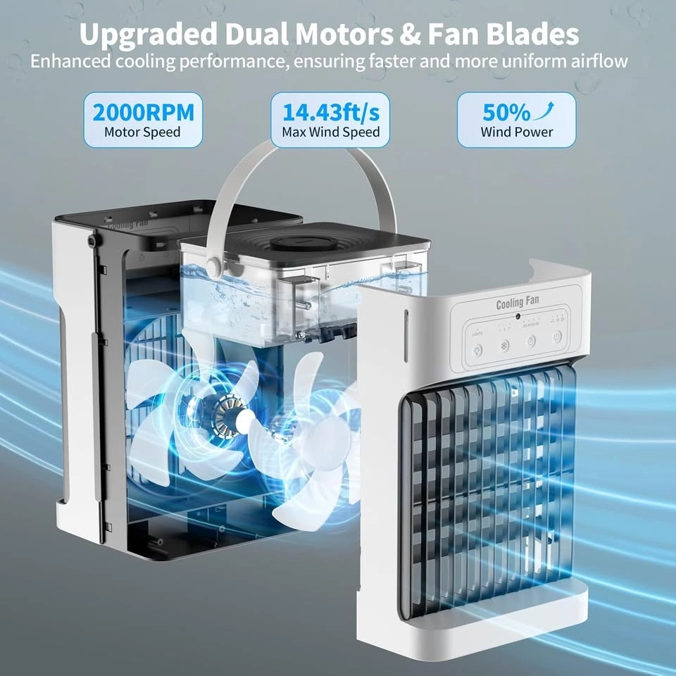 Portable Air Conditioners, Upgraded Motor Evaporative Air Cooler - photo 2
