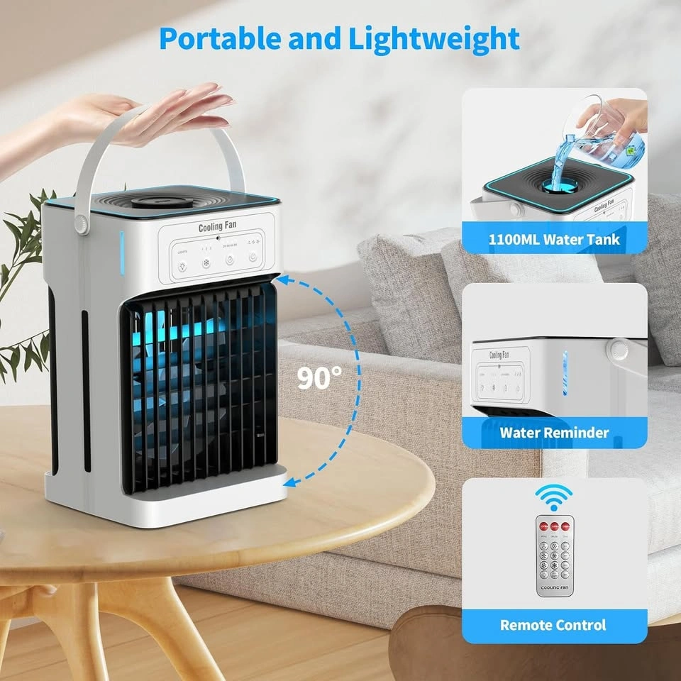 Portable Air Conditioners, Upgraded Motor Evaporative Air Cooler - photo 3