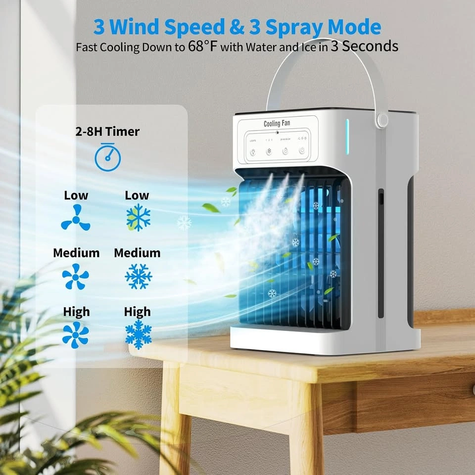 Portable Air Conditioners, Upgraded Motor Evaporative Air Cooler - photo 4