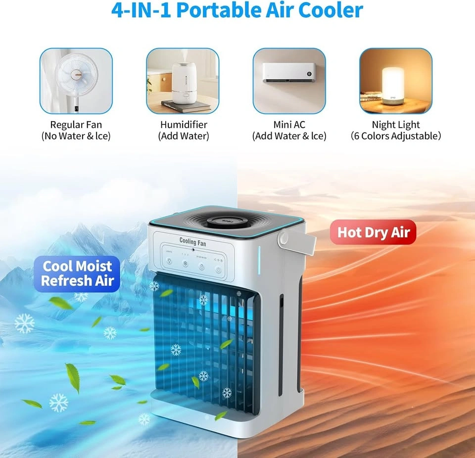 Portable Air Conditioners, Upgraded Motor Evaporative Air Cooler - photo 5