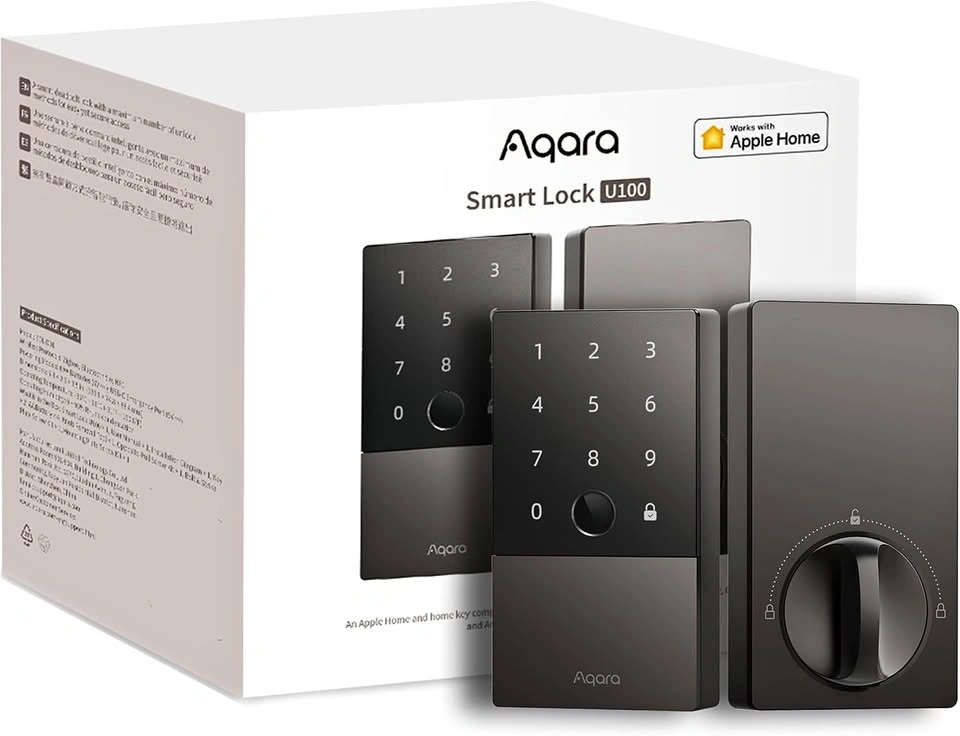 Aqara U100 Smart Lock, Fingerprint Keyless Entry