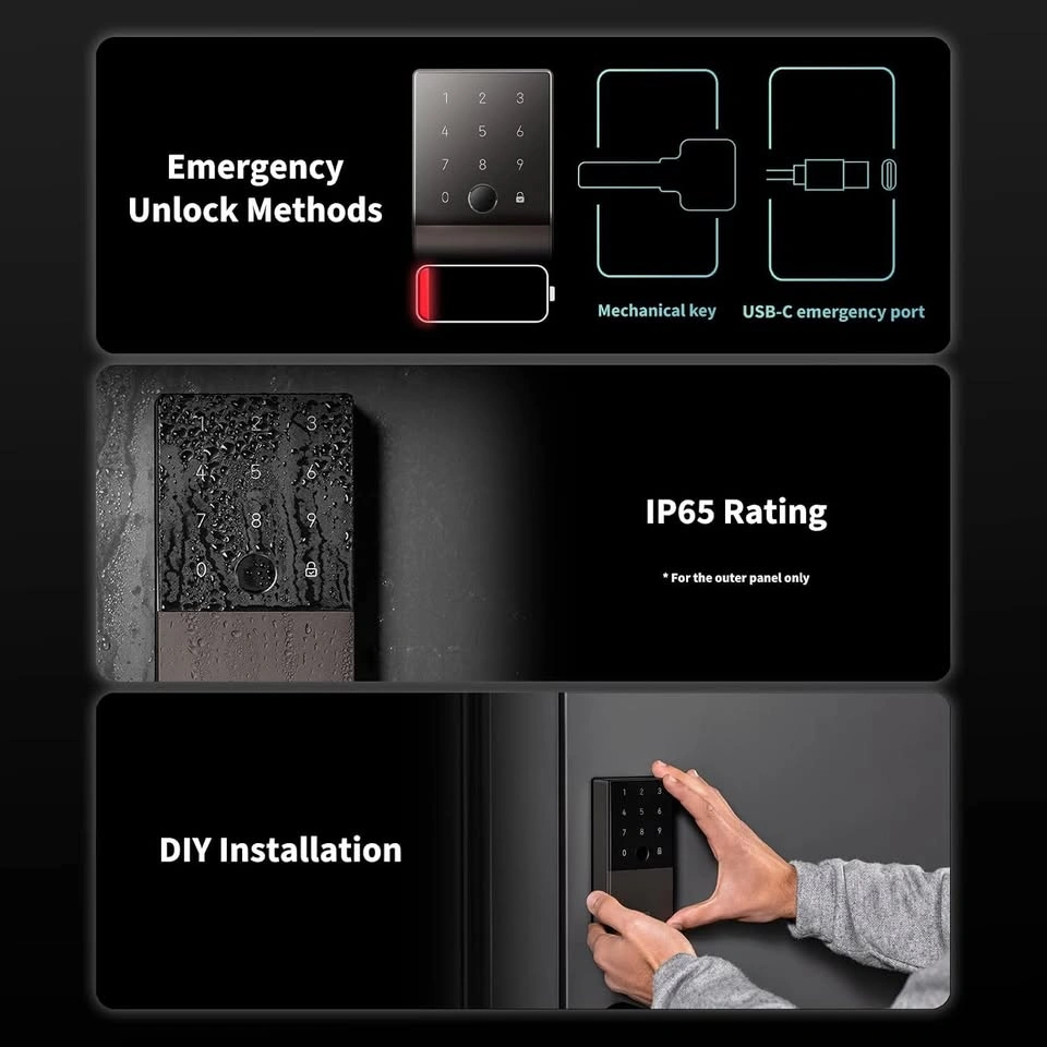 Aqara U100 Smart Lock, Fingerprint Keyless Entry - photo 5