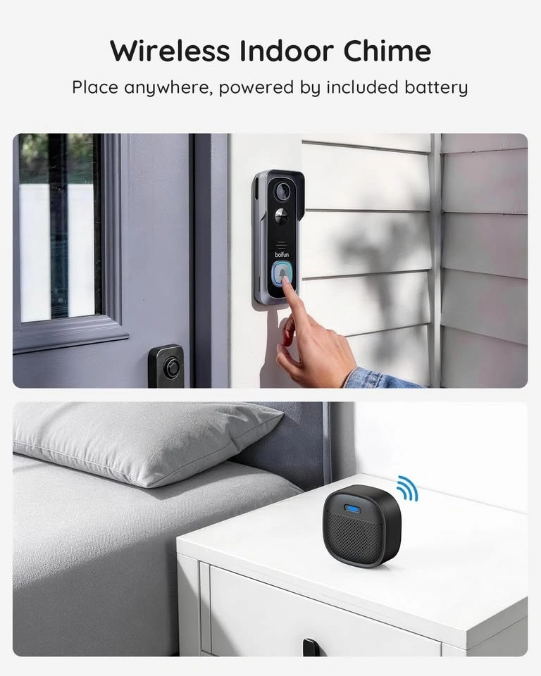 BOIFUN Video Doorbell Camera Wireless – No Subscription Required - photo 5