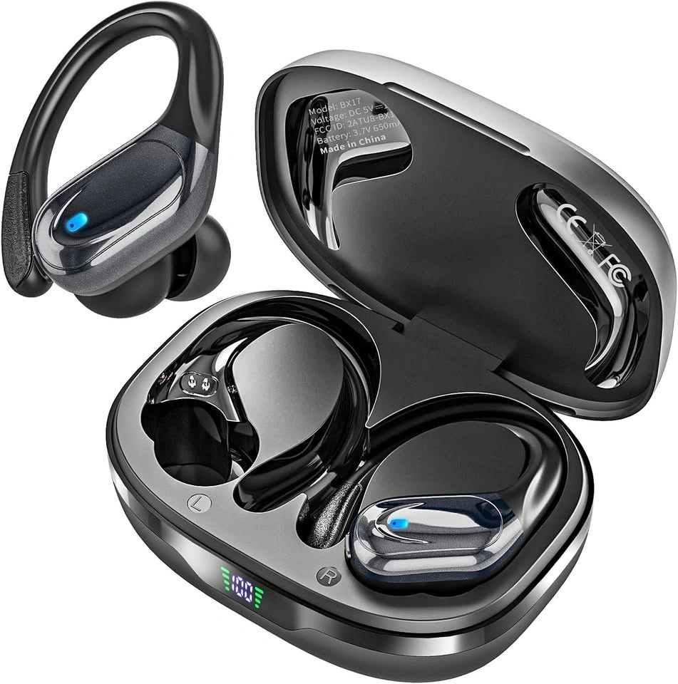 Wireless Earbuds, Sports Bluetooth Headphones, 80hr Playtime