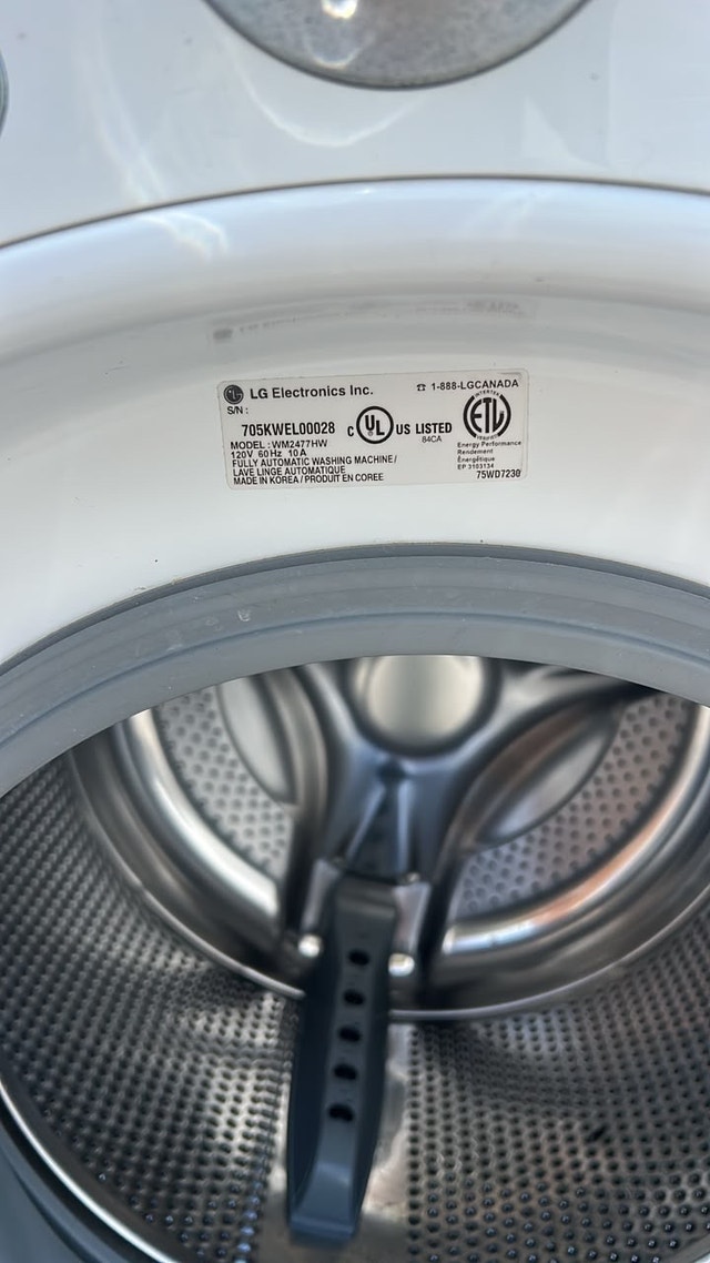 Maytag Dryer and LG Washing Machine - photo 5