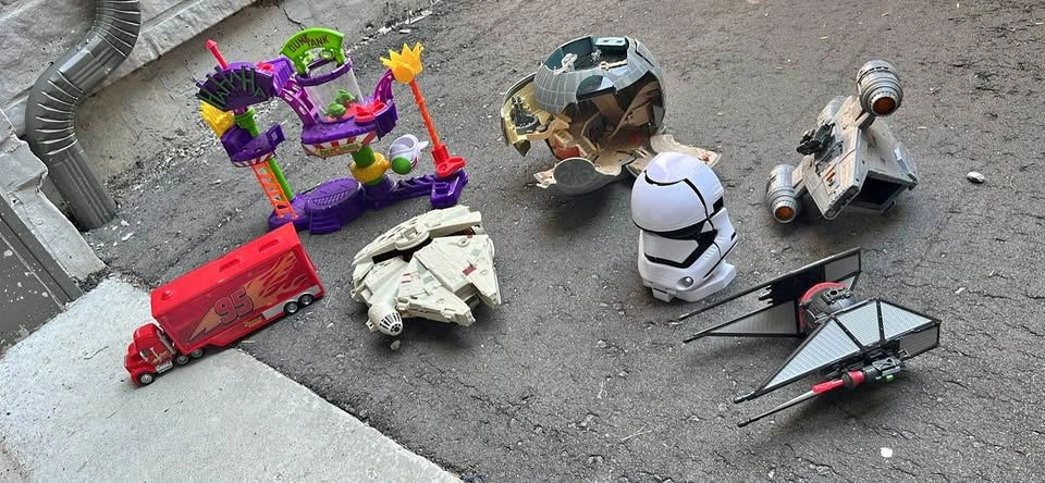 Star Wars Micro Machines and Disney Cars Toy Lot