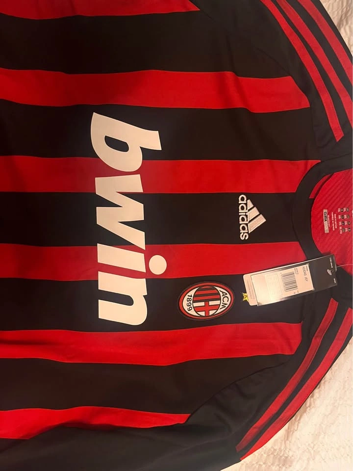 NEW LONG SLEEVE AC MILAN RONALDINHO JERSEYS - photo 5