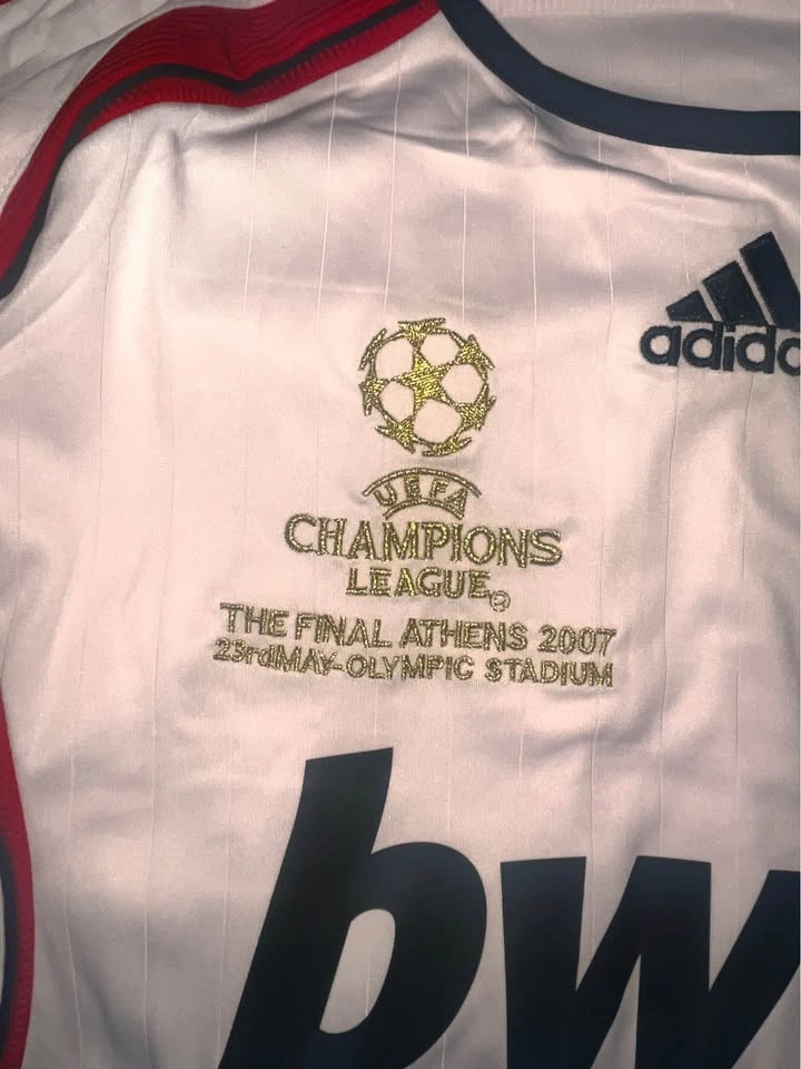 NEW LONG SLEEVE AC MILAN AWAY KAKA JERSEYS - photo 5
