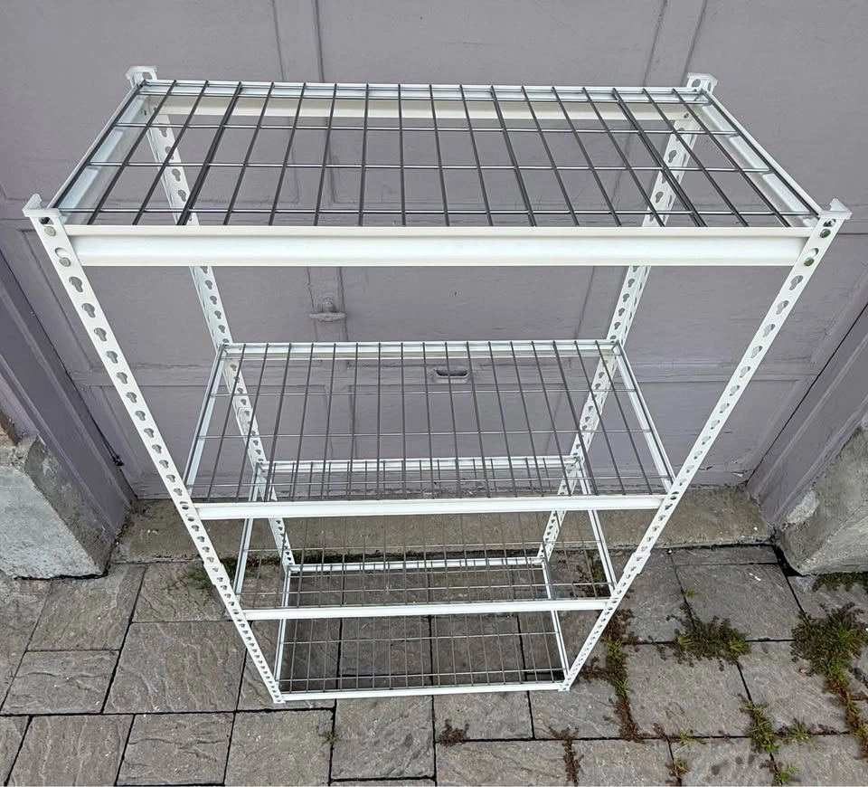 NEW PACHIRA 4-Tier White Metal Wire Storage Shelf - photo 4