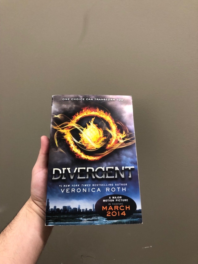 Divergent by Veronica Roth Paperback Book