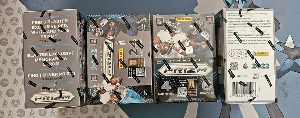 2022-23 Panini Prizm NFL Blaster Box Sealed thumbnail