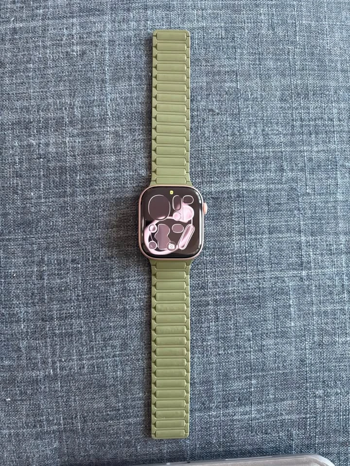Apple watch 10 (46mm) GPS || Rose Gold ||1 original Nike band - photo 2