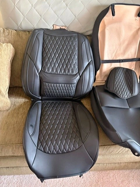 Premium Leatherette Front Car Seat Covers (Pair)