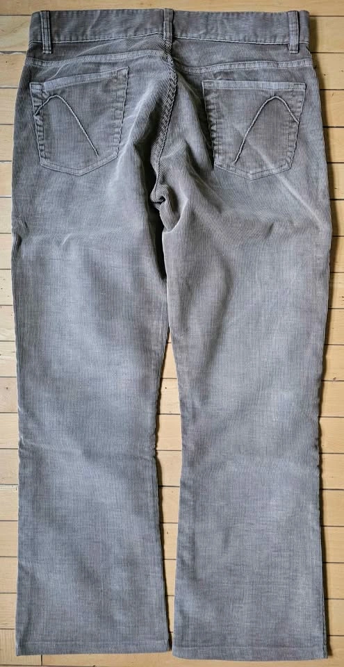 Vintage GUESS Jeans Premium Taupe Khaki Corduroy Bootcut Pants - - photo 2